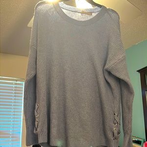 Baby blue knit sweater
